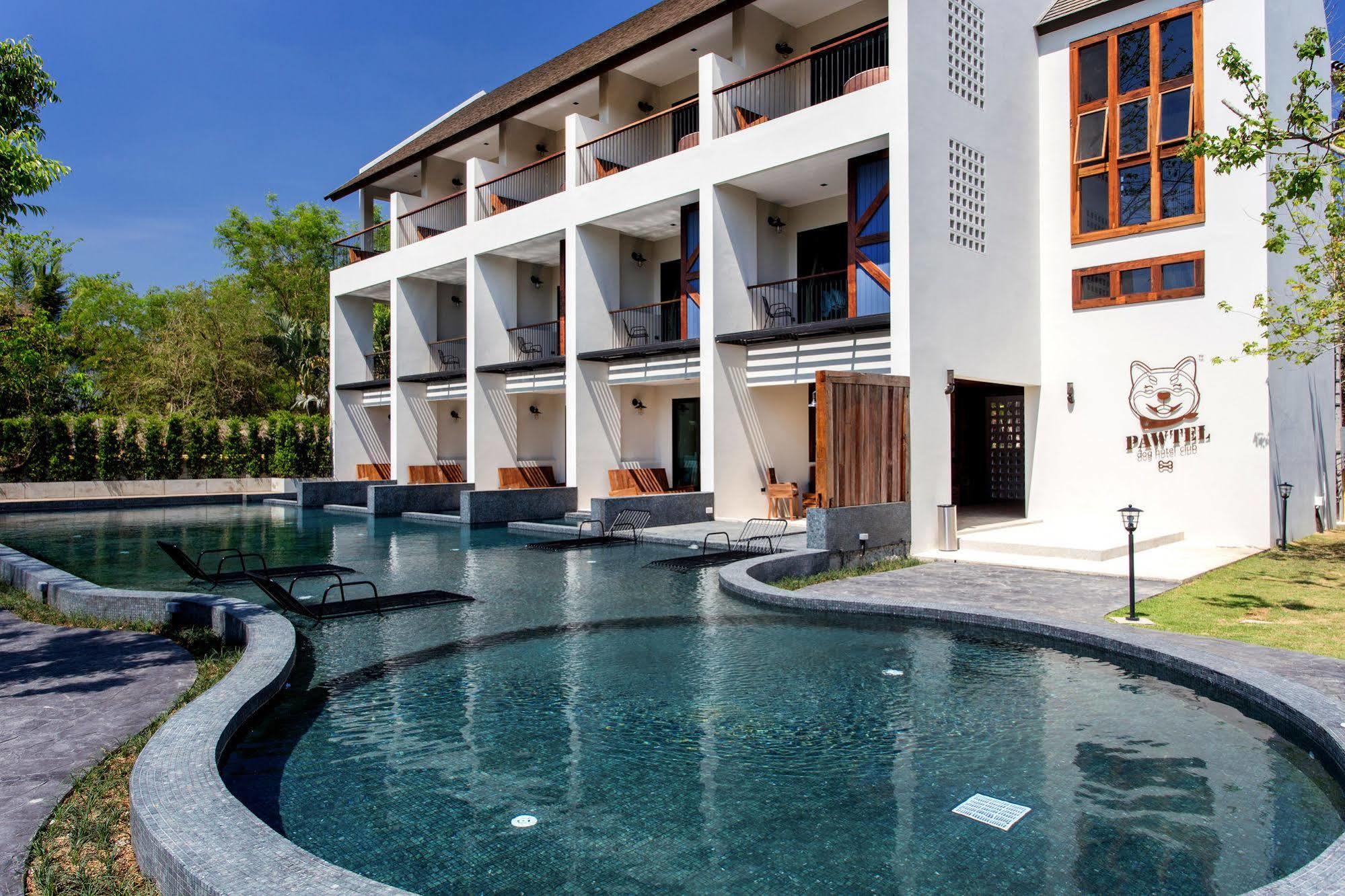 Pawtel Hotell Mae Rim Eksteriør bilde